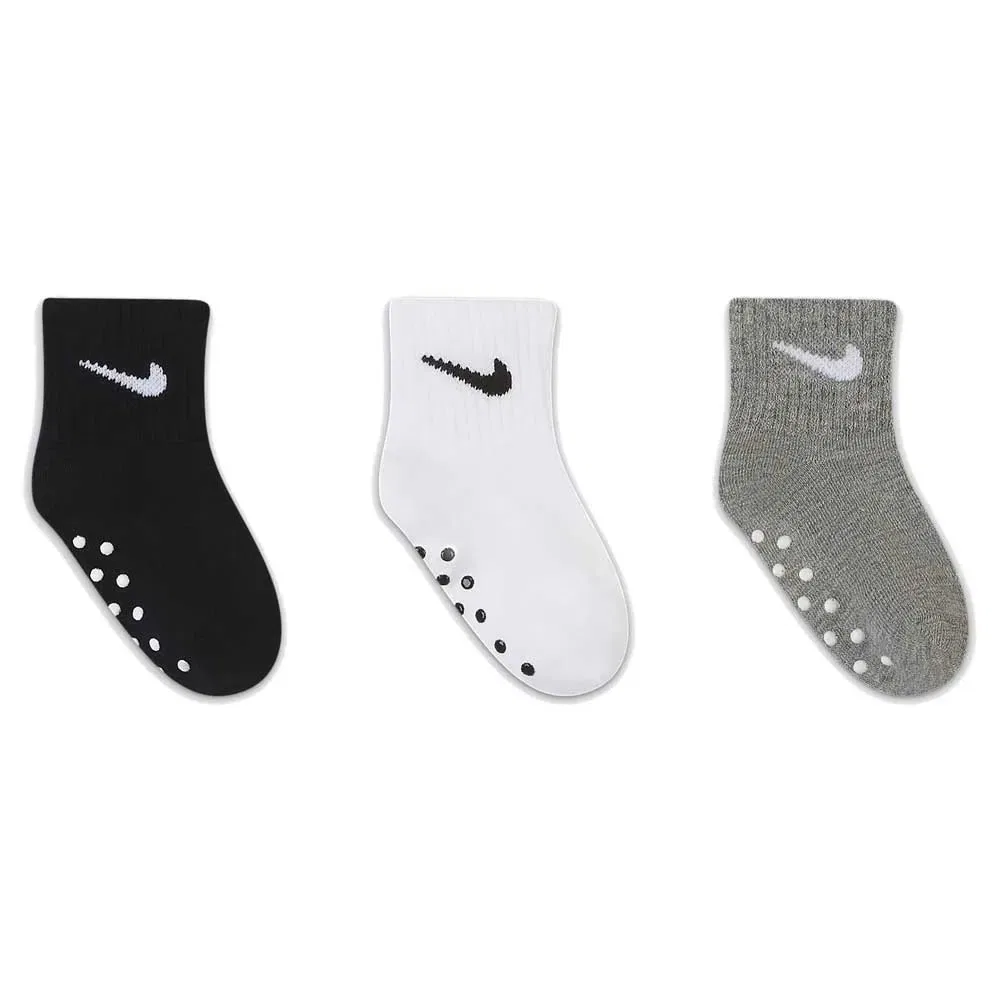 Носки Nike Core Swoosh Gripper 3 пары, мультиколор — фото 2