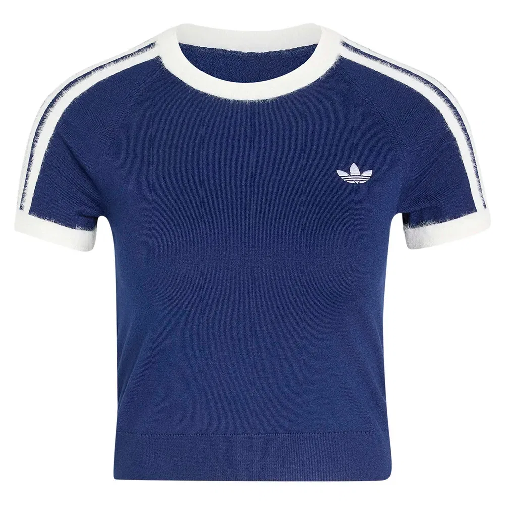 Футболка с коротким рукавом трикотажная Adidas Originals, синий — фото 3