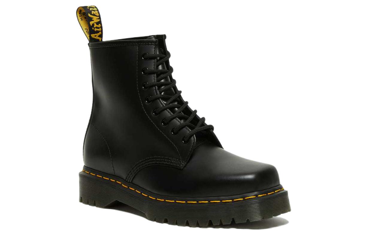 Мужские ботинки Dr. Martens 1460 Bex кожаные с квадратным носом, черный — фото 2