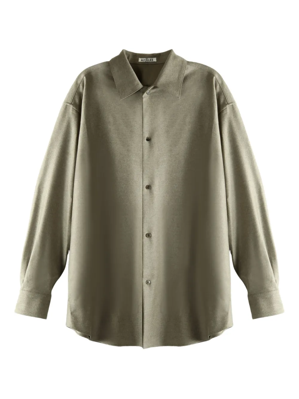 

Рубашка на пуговицах Auralee, коричневый