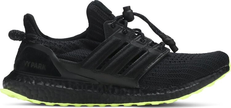 

Кроссовки Adidas Ivy Park x UltraBoost 'Black Hi-Res Yellow', черный