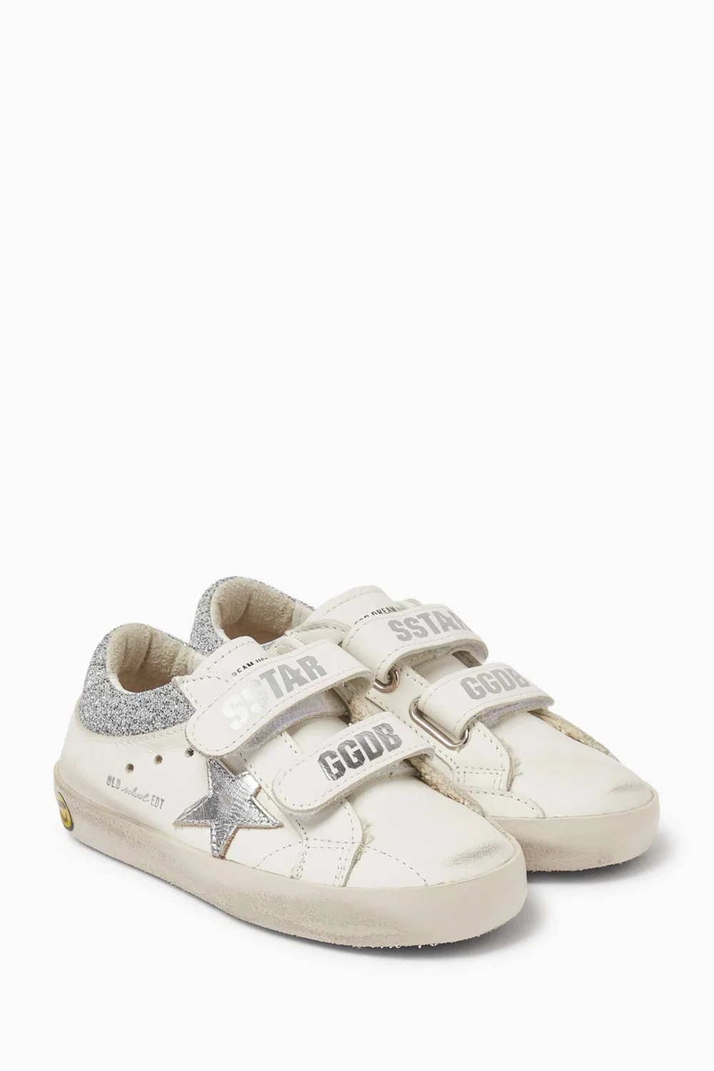 Кроссовки кожаные Old School Sneakers GOLDEN GOOSE