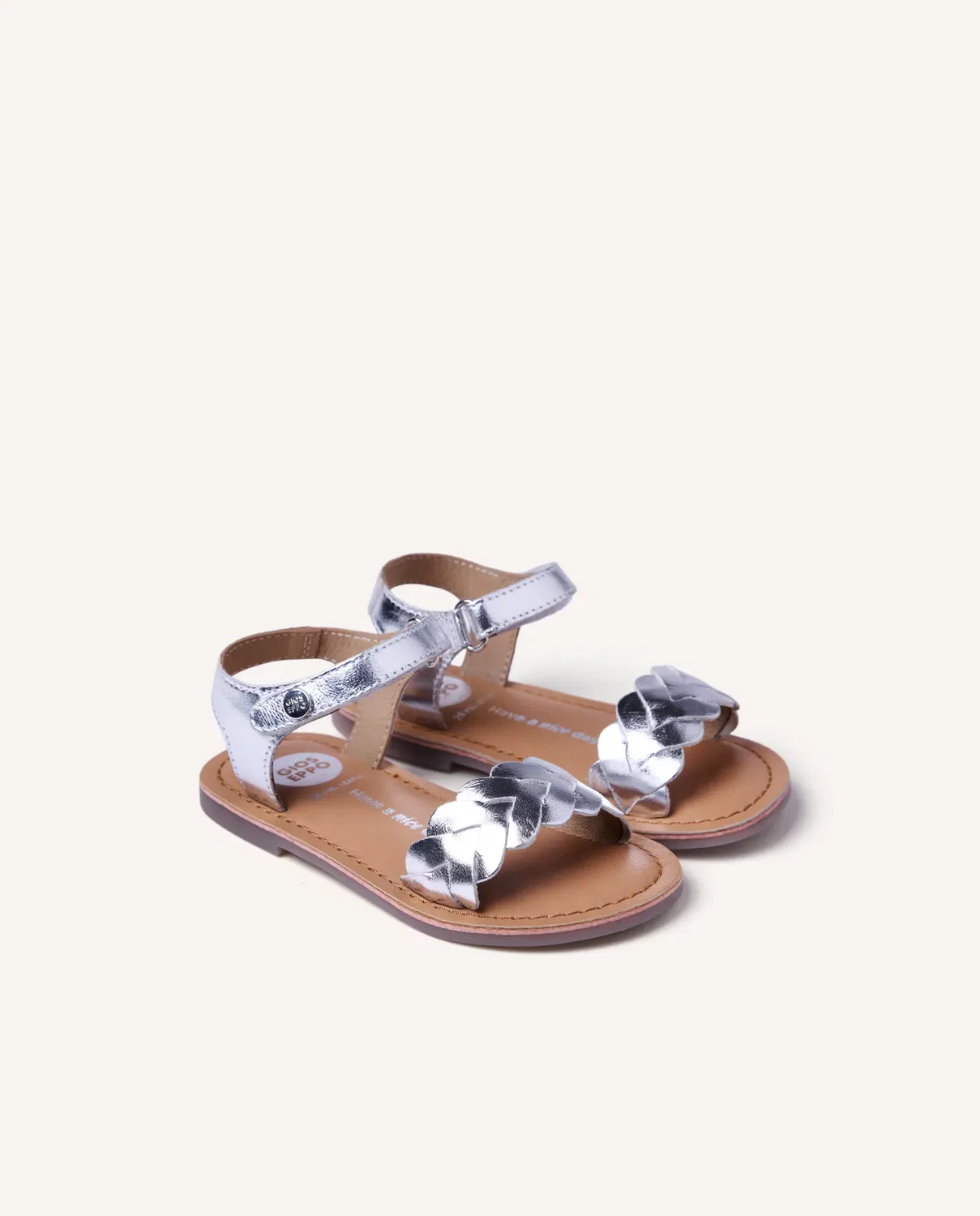 Детские сандалии для девочек с искусным плетением Plata Gioseppo, Plata — фото 3