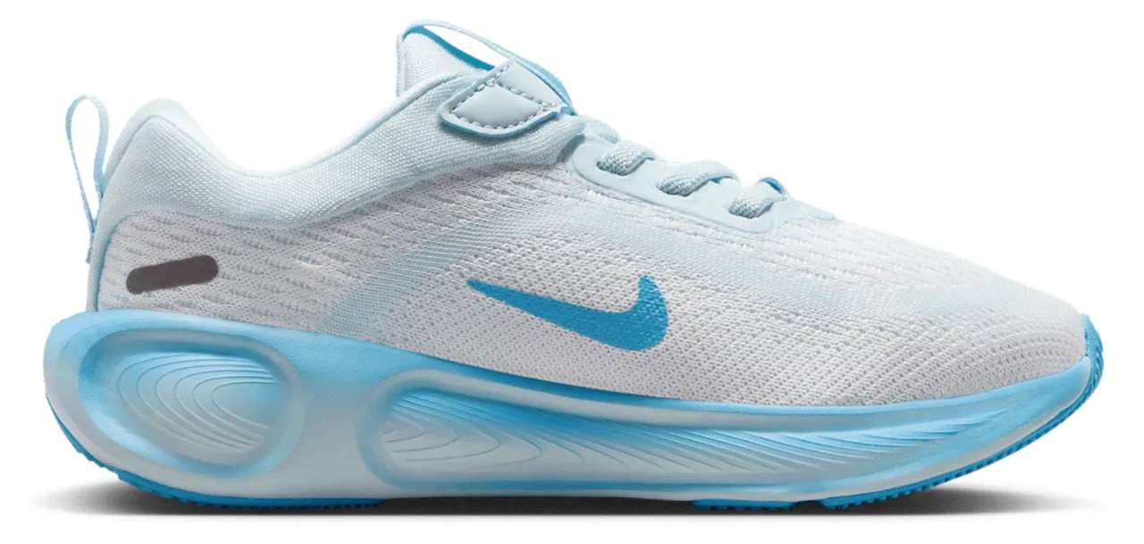 Детские кроссовки для мальчиков с дышащим верхом Nike Stellar Ride, Football Blue Summit White Glacier Blue