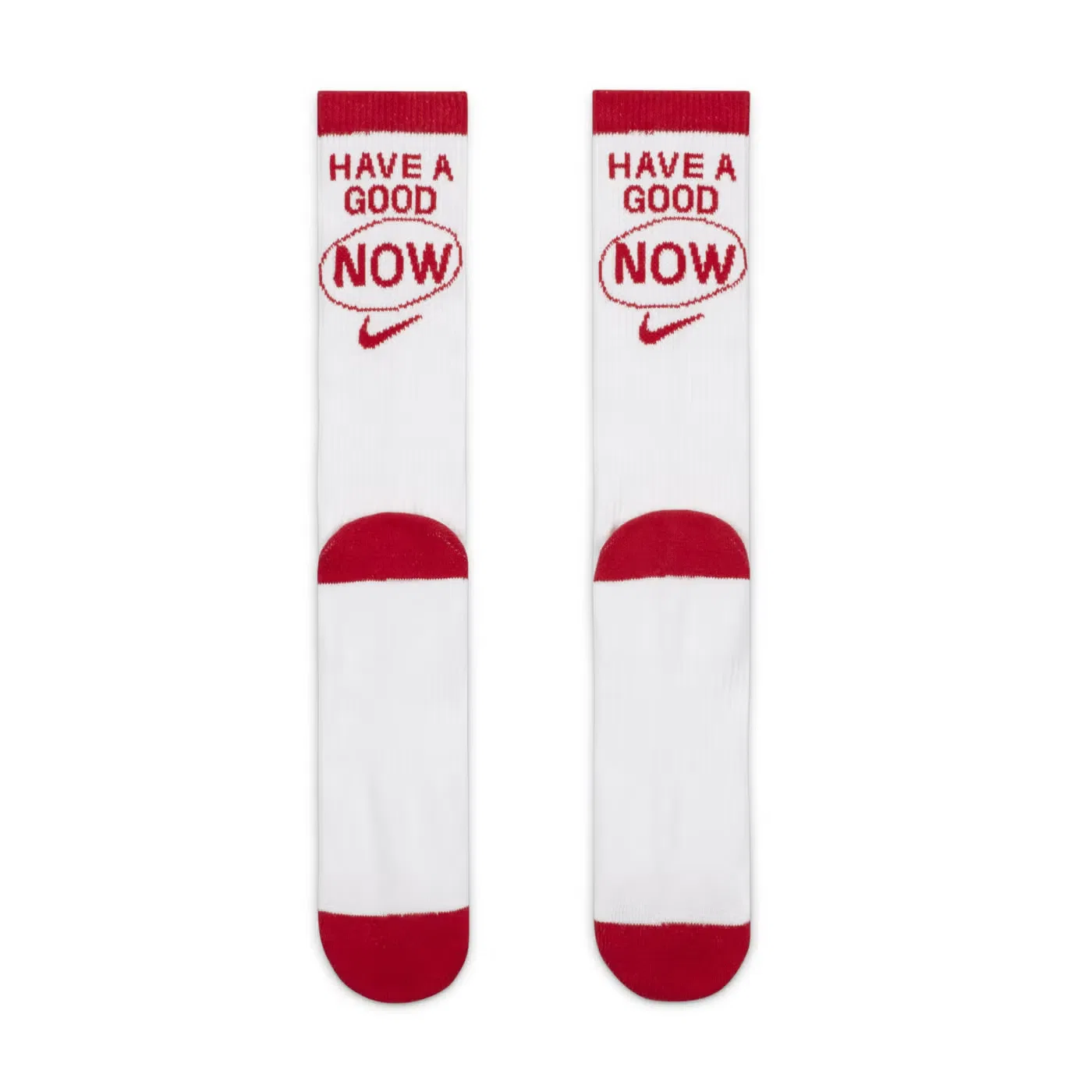 Носки высокие с амортизацией Everyday Plus Cushioned Nike, белый — фото 2
