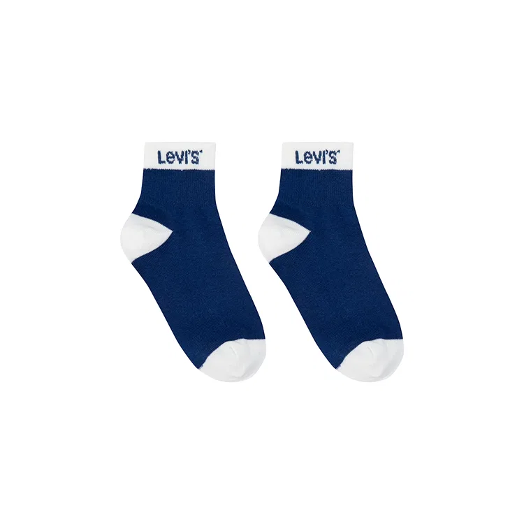 Носки 2 пары для подростков Levis темно-синие — фото 4