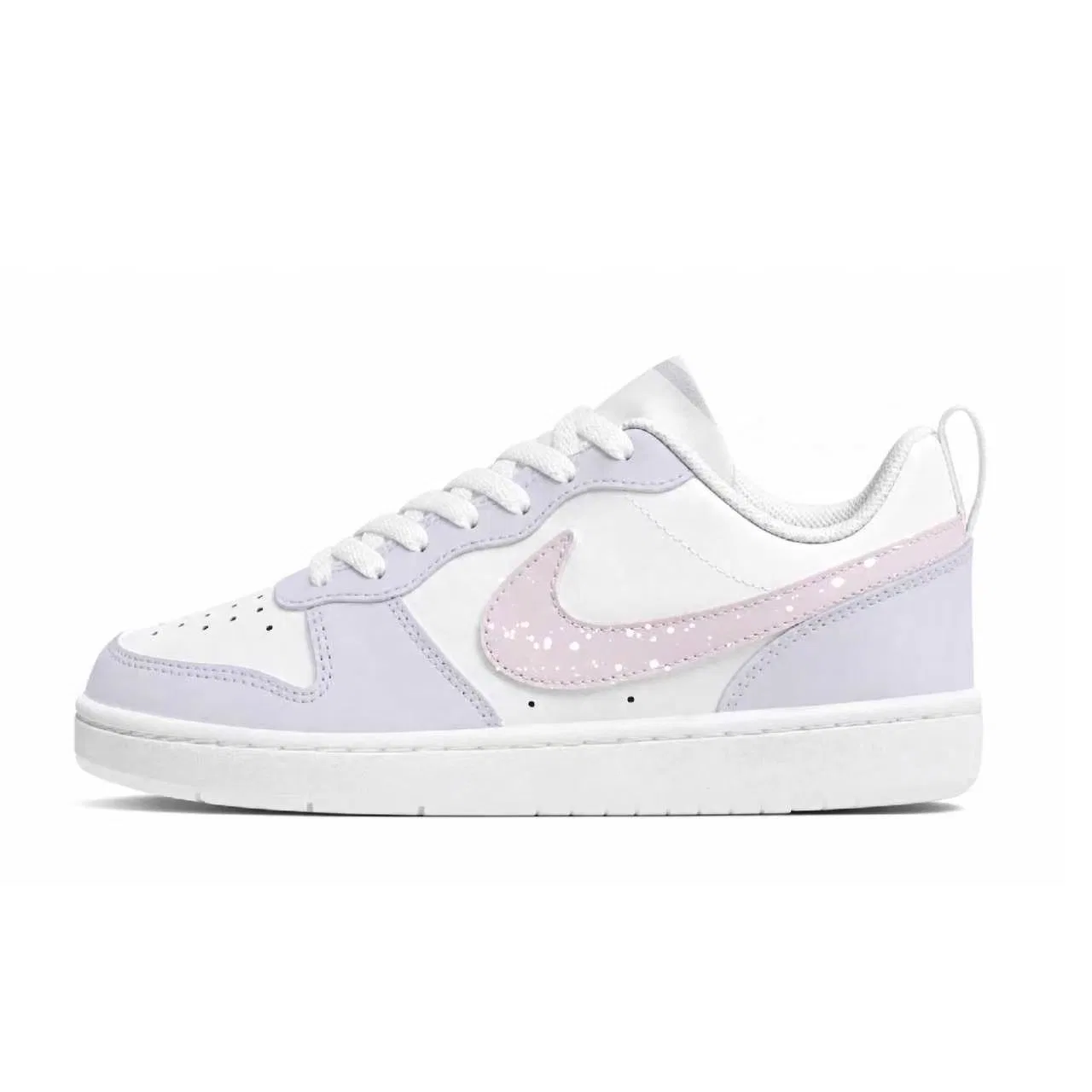 Детские кроссовки для скейтбординга Court Borough 2, Nike, Light Pink Purple — фото 3