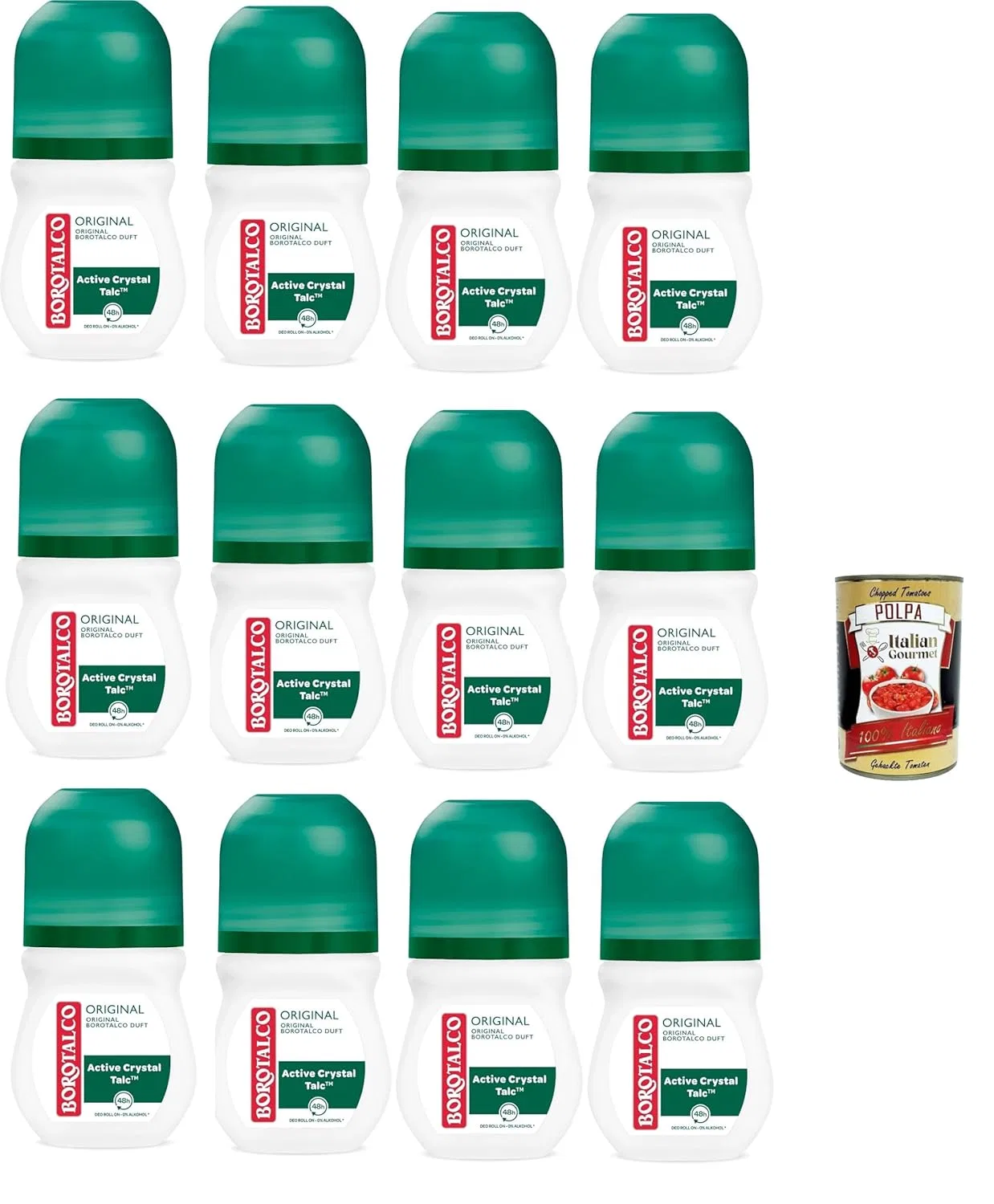 Дезодорант-ролик Talcum, Italian Gourmet E.R., 12 шт по 50 мл