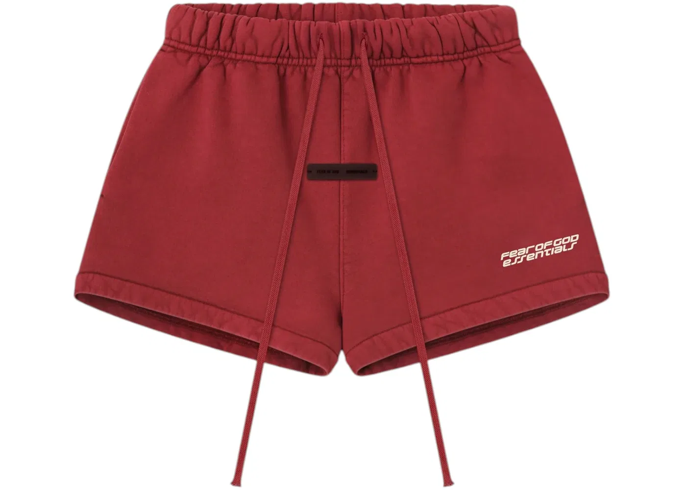 Женские шорты для бега Essentials Running Short Fear of God, Crimson
