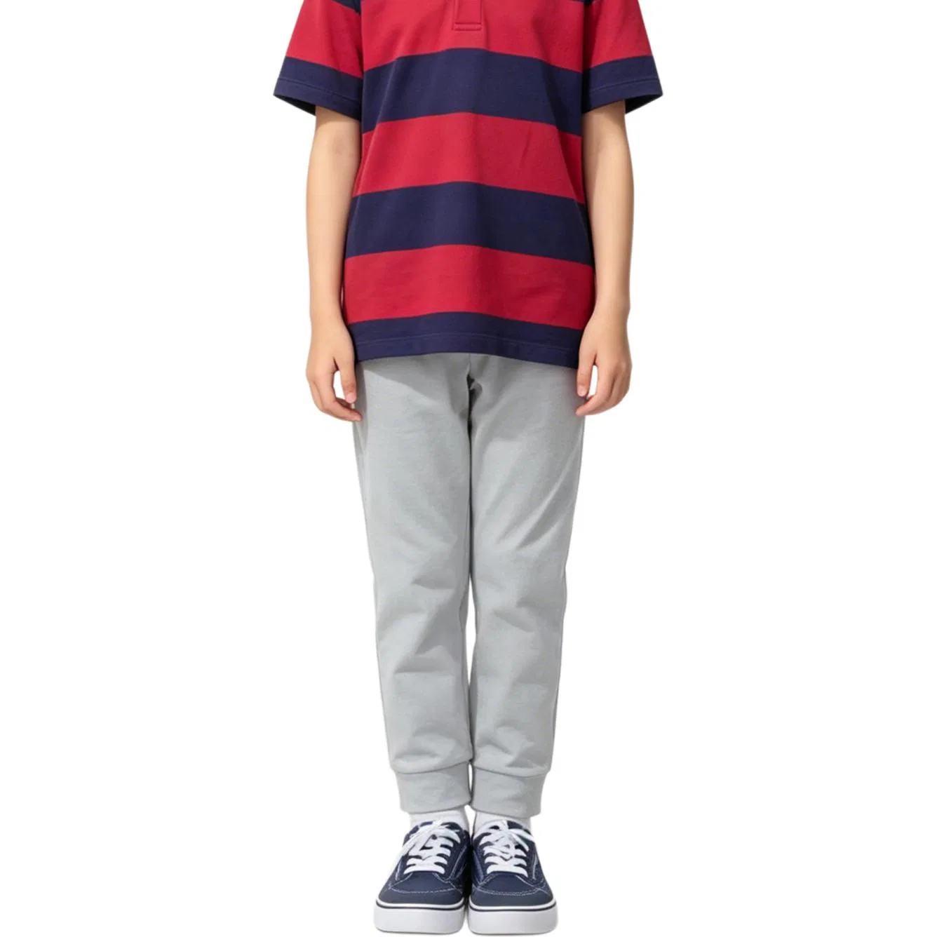 Детские штаны из футера UNIQLO, Gray