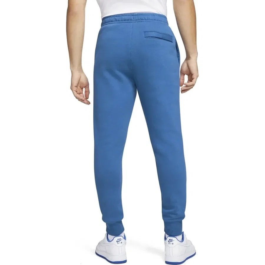 Спортивные штаны с флисом Nike Club Jogger, Темно-синий — фото 4