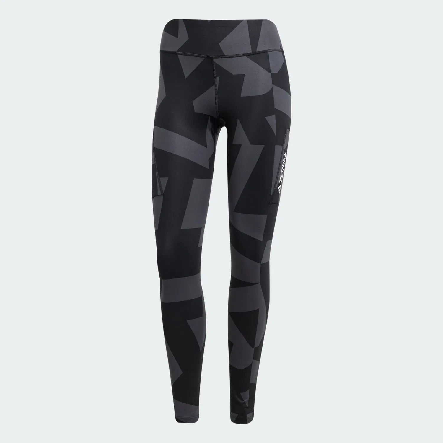 Женские леггинсы с принтом Terrex Multi Adidas, Carbongrau Schwarz