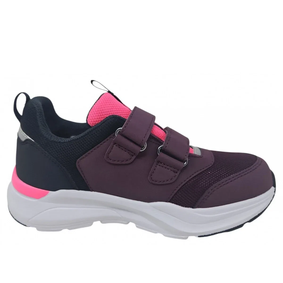 Кроссовки низкие Flekke f Jord Hiker Trollkids, фиолетовый — фото 3