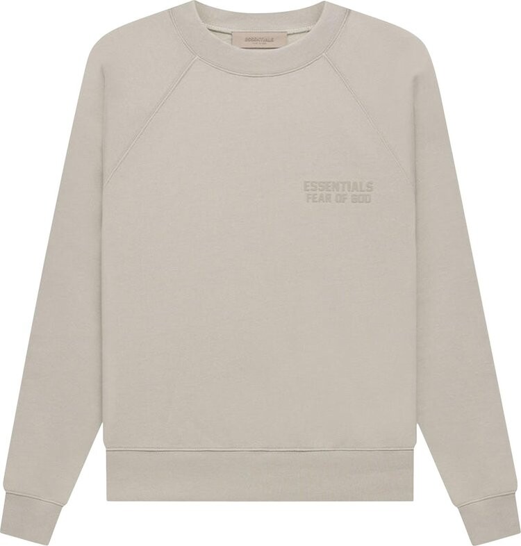 

Толстовка Fear of God Essentials Crewneck 'Smoke', серый