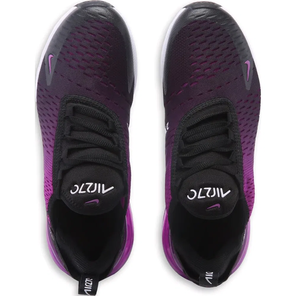 Детские кроссовки Air Max 270 Nike, Black/Purple — фото 4