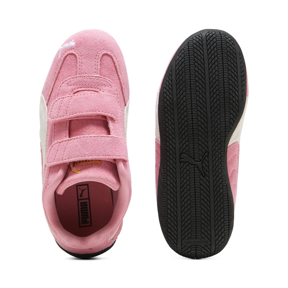 Детские кеды Speedcat с брендом PUMA, Цвет Rose Pink-Puma White — фото 4