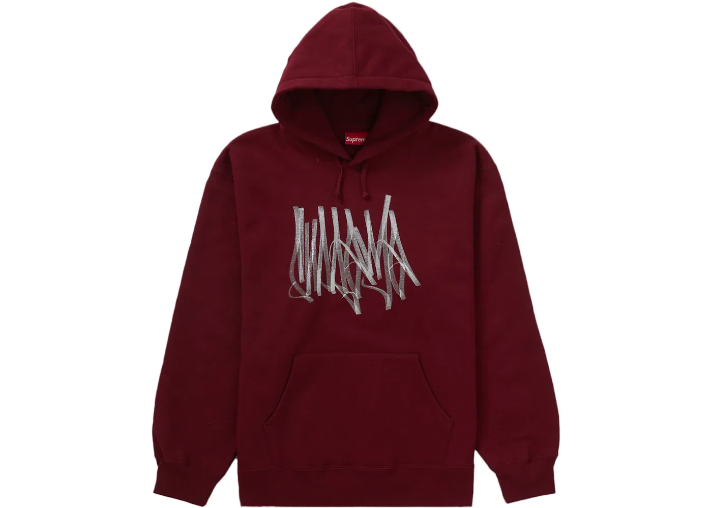Мужской худи с капюшоном Supreme Sweatshirt, Cardinal