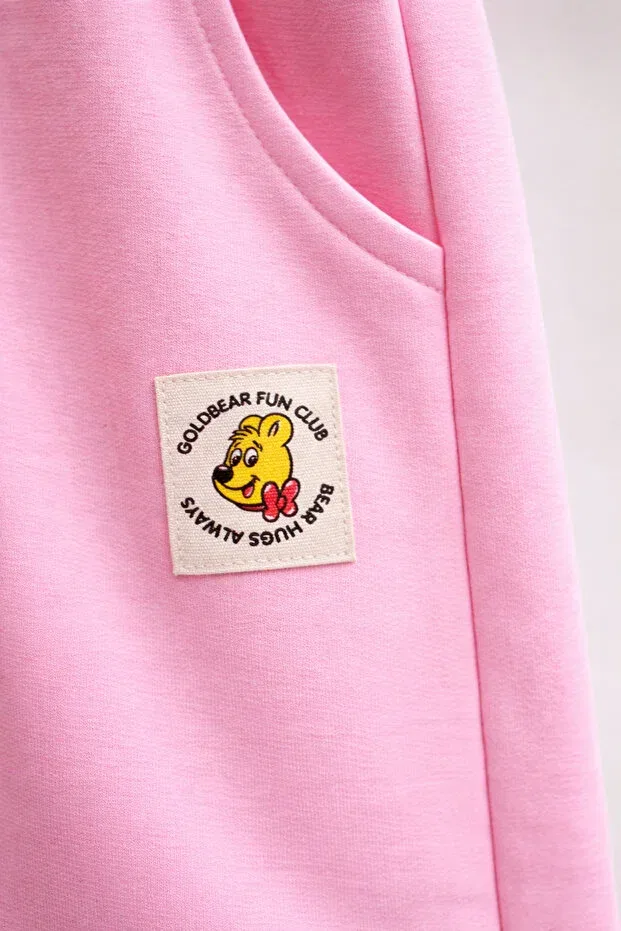 Детский спортивный комплект для девочек с принтом Licensed Haribo, Pink — фото 4