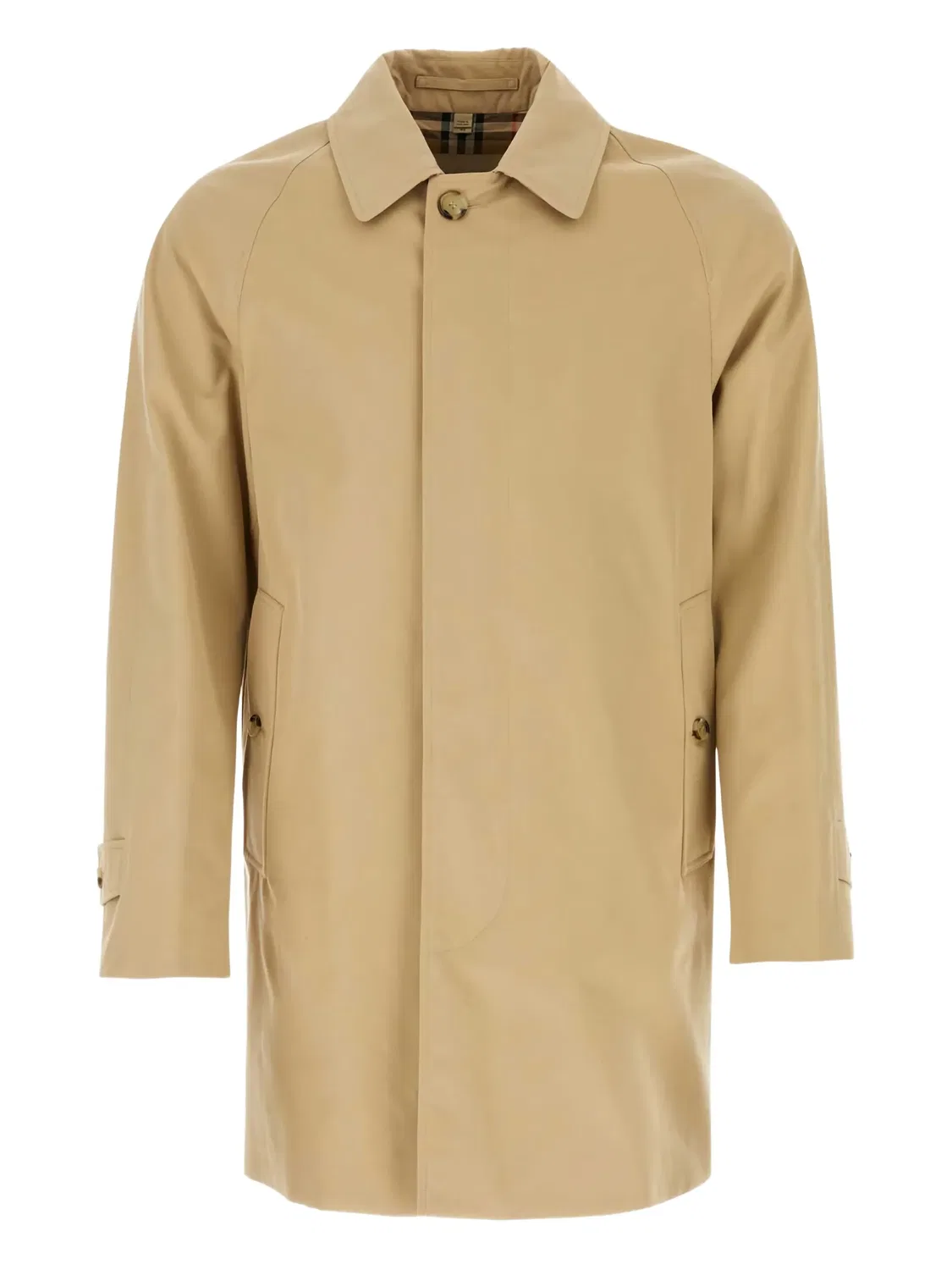 Классический пальто Camden Heritage Burberry, нейтральный