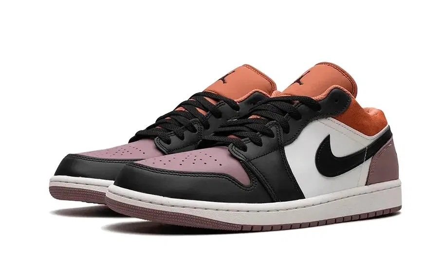 Детские кроссовки с принтом Air Jordan 1 Low SE Jordan, Mauve — фото 2