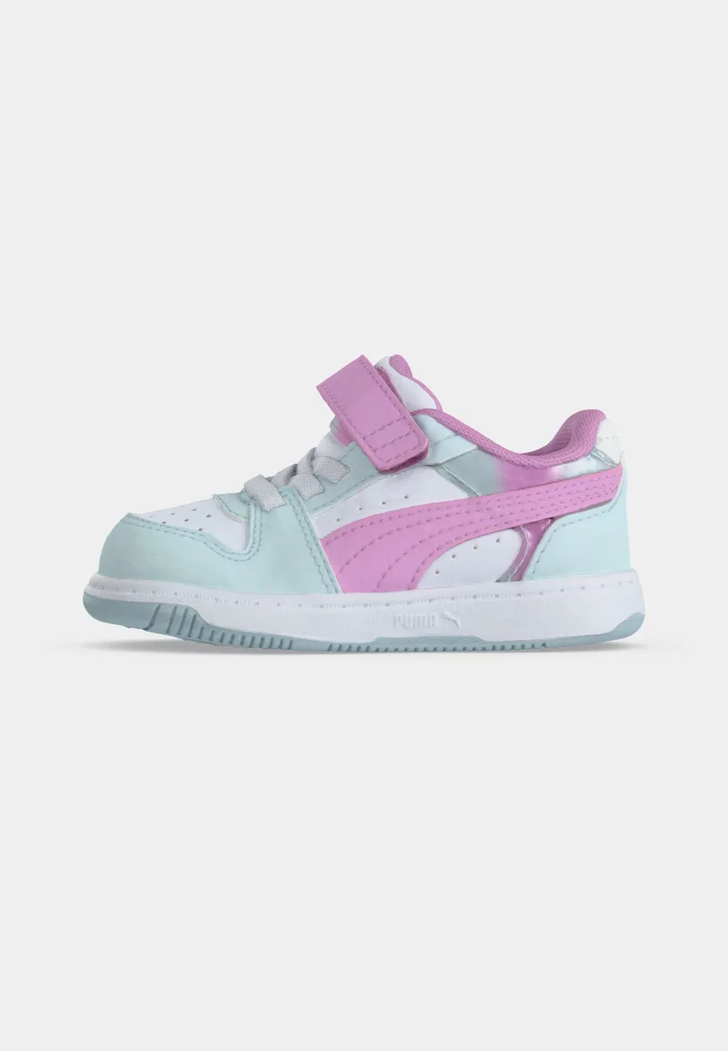 Rebound slam faded glow унисекс - кроссовки Puma, Aqua Glow/Mauve Glow/White — фото 2