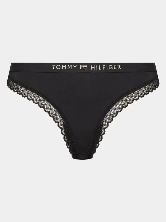 Трусы-танга Tommy Hilfiger, черный — фото 4