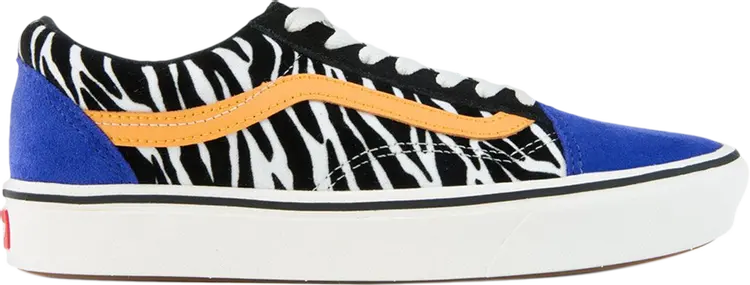 

Кеды Vans ComfyCush Old Skool Zebra, разноцветный