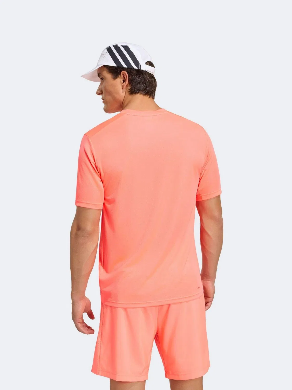 Футболка тренировочная Workout Essentials Base adidas, светло-оранжевый — фото 2