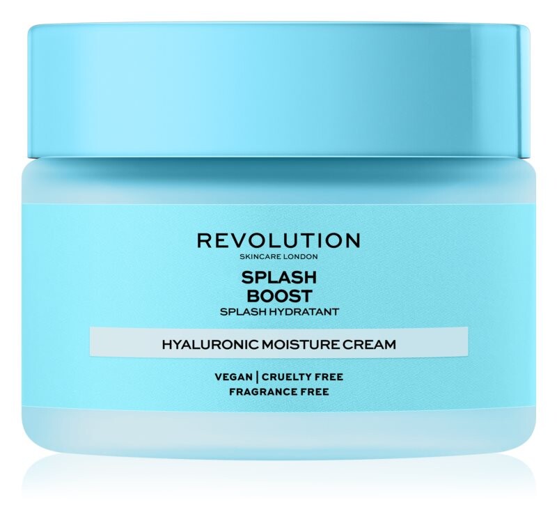 

Интенсивно увлажняющий крем с гиалуроновой кислотой Revolution Skincare Boost Hyaluronic Acid Splash