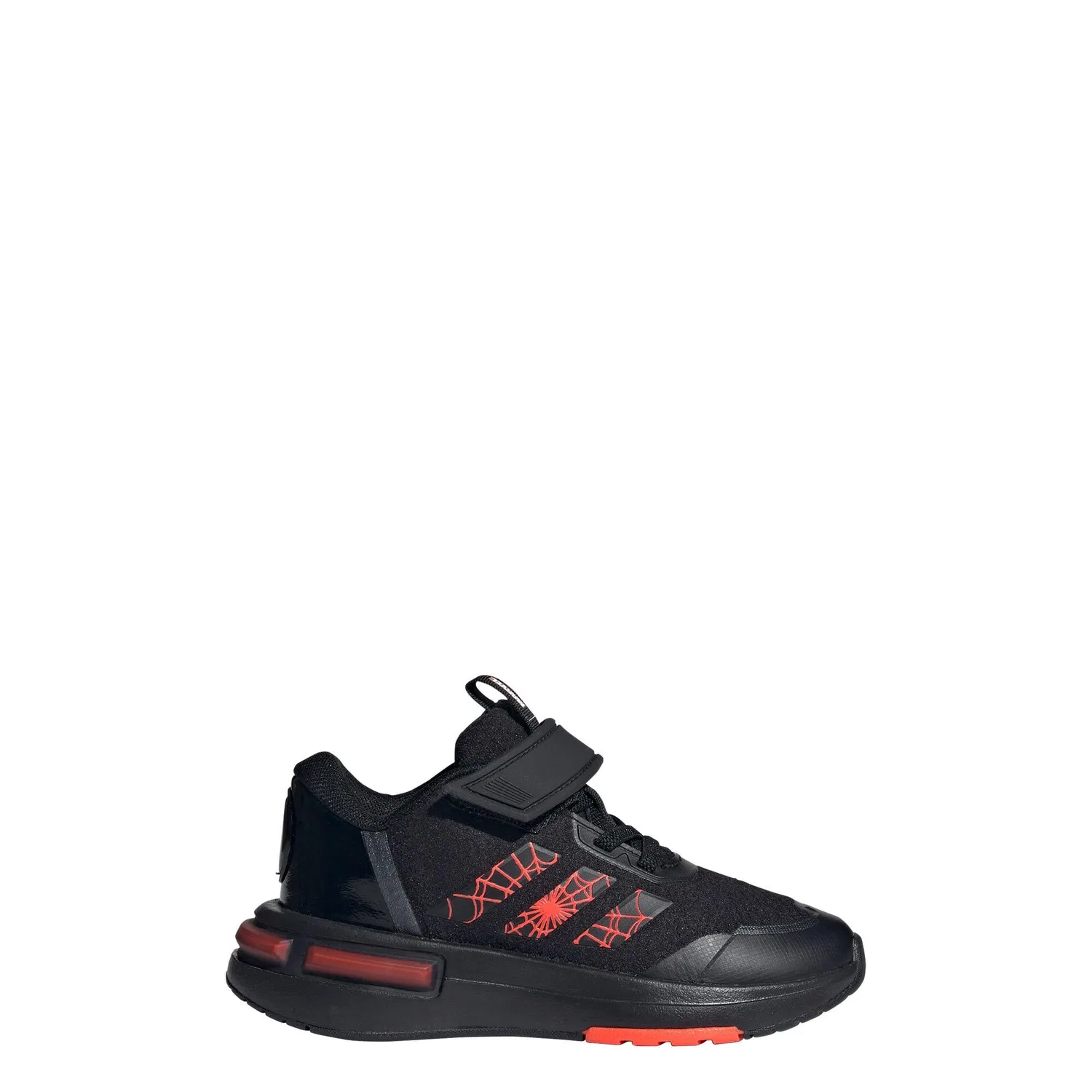 Детские кроссовки с принтом Marvel Spider-Man Racer Adidas, Schwarz Zinnoberrot
