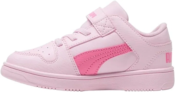 Детские кроссовки для девочек Rebound Layup Slip On PUMA, Pink — фото 3