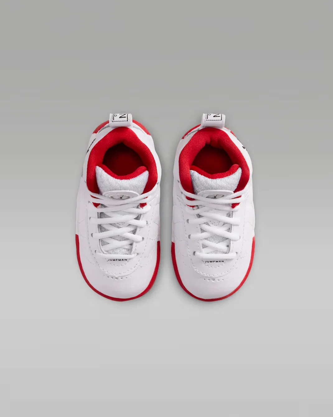 Детская/подростковая обувь Jordan Jumpman Pro, White/True Red/Metallic Silver/Black — фото 4