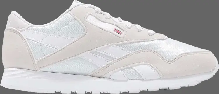 

Кроссовки classic nylon color 'true grey' Reebok, белый