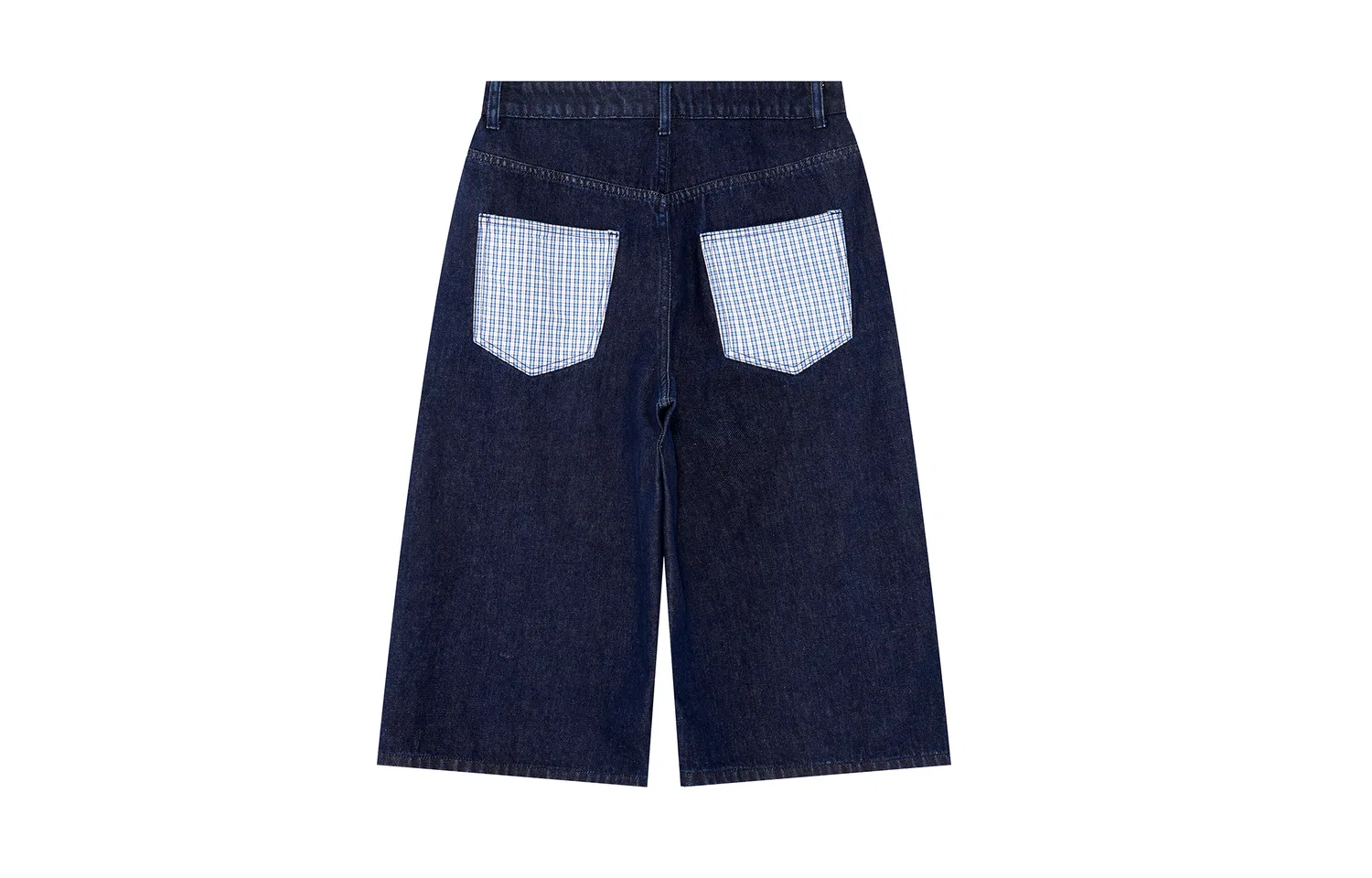 Детские джинсовые шорты с принтом F426, Dark Blue — фото 3