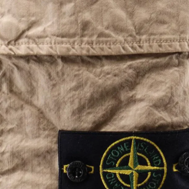 Мужские шорты карго Light Umber STONE ISLAND — фото 4