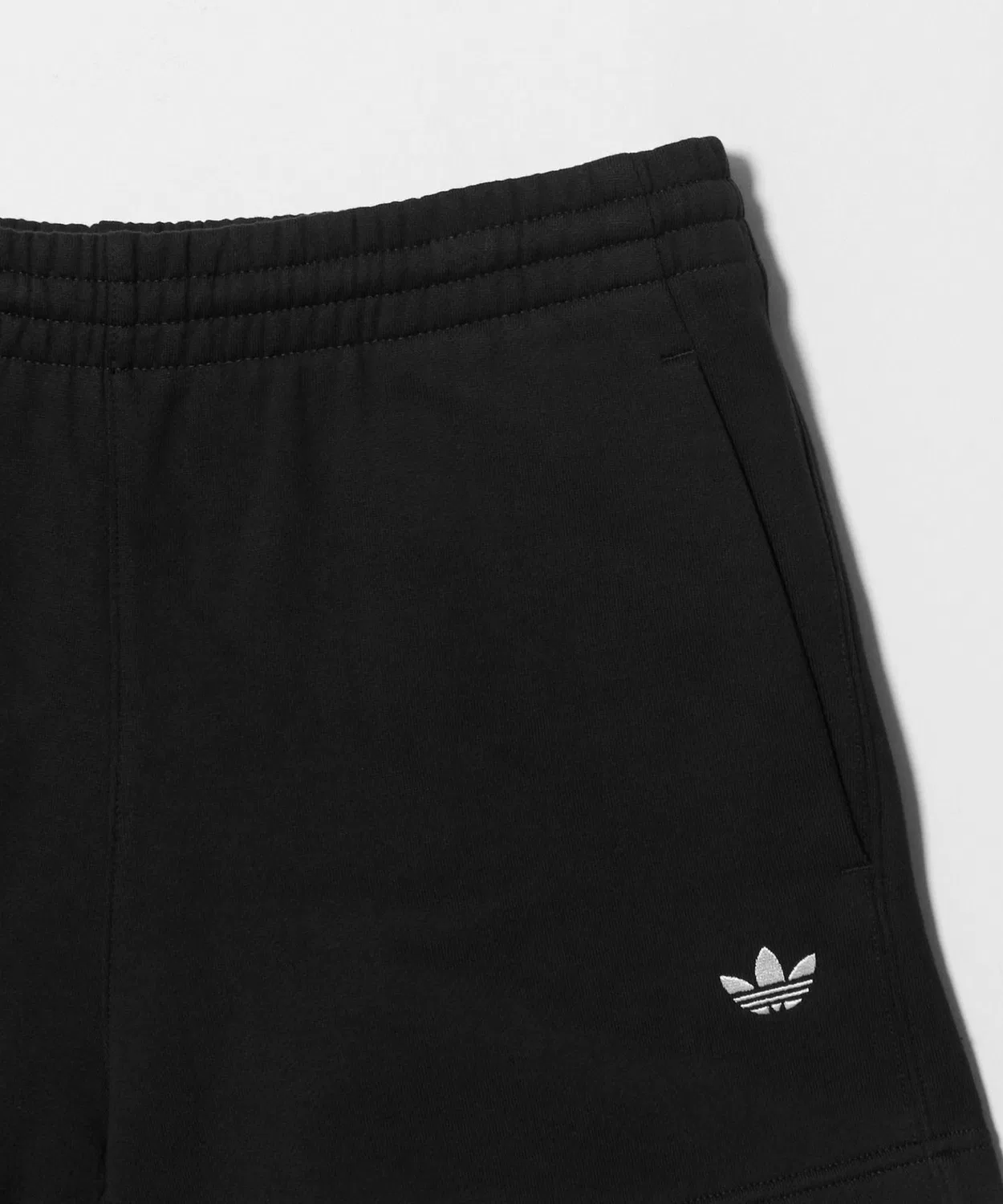 Женские шорты из флиса с брендовым логотипом Adidas Originals, Purple — фото 3