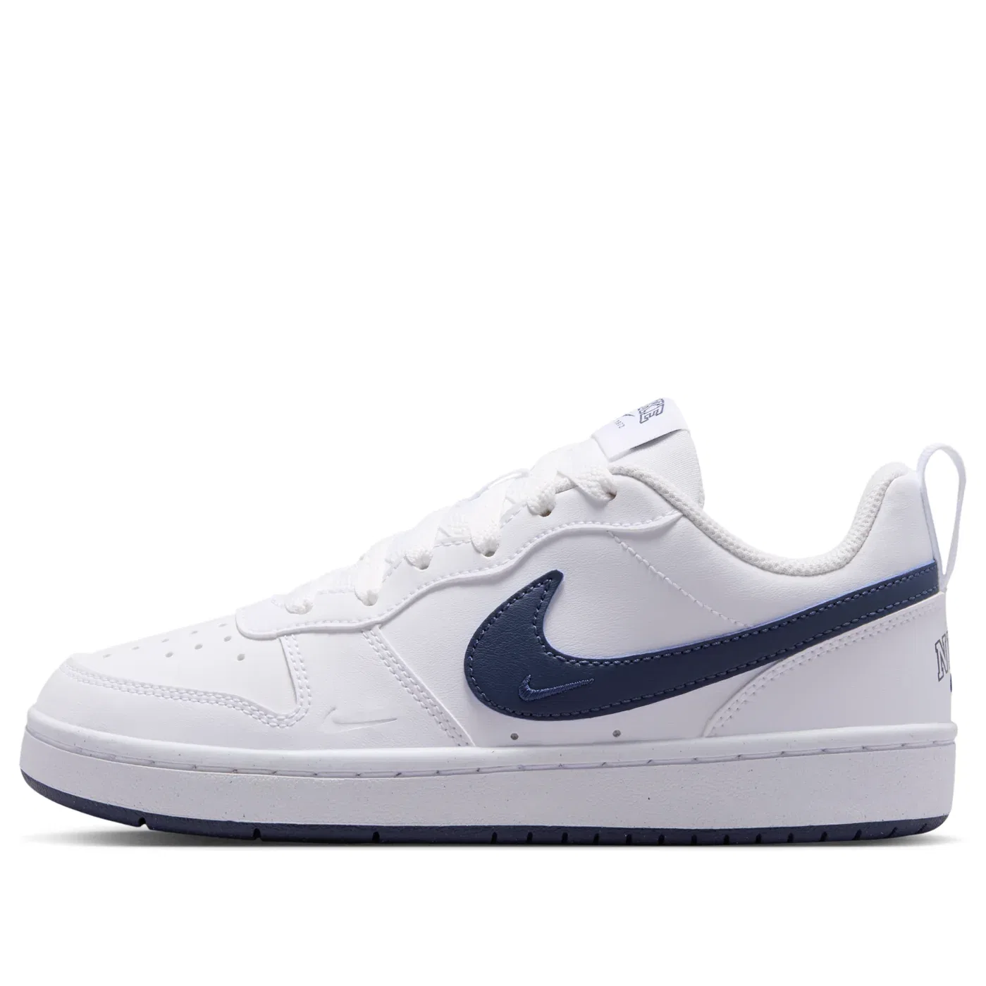 Детские кроссовки с кожаным верхом Nike Court Borough Low, белый