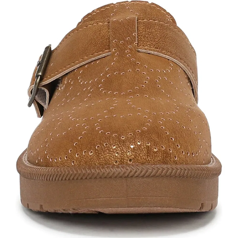 Детские замшевые мюли Blowfish Malibu, Tan Faux Leather — фото 3