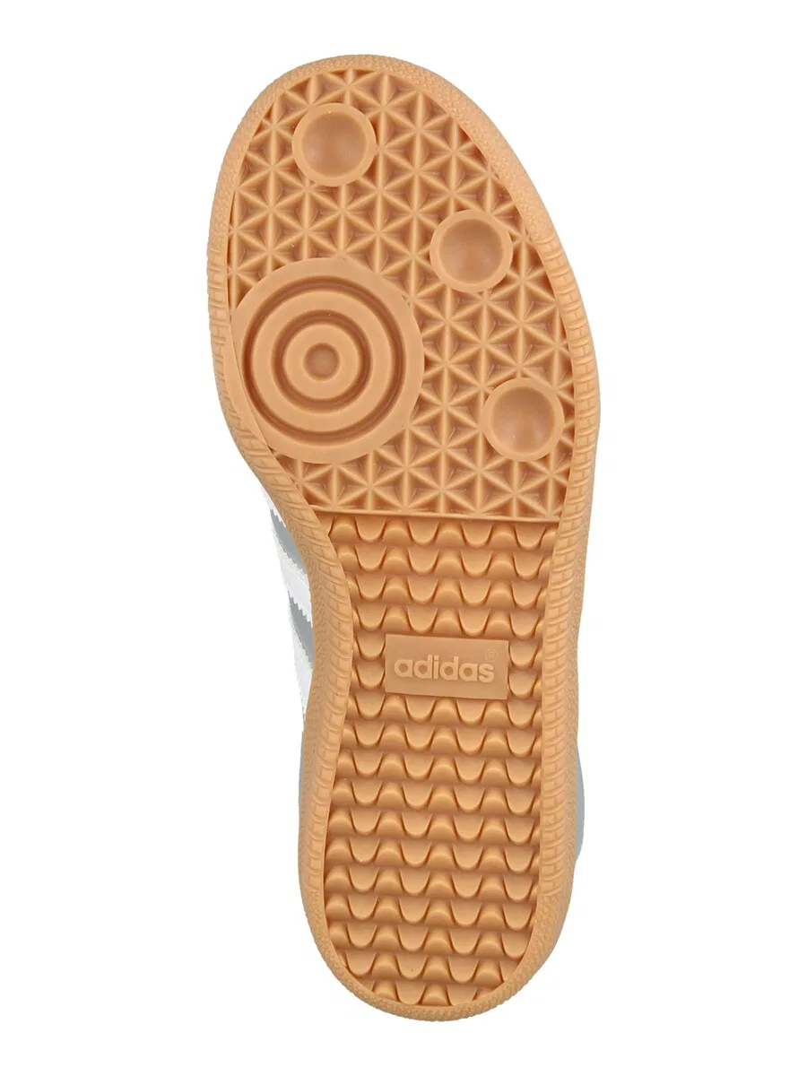Кроссовки ADIDAS ORIGINALS 'SAMBA' серебристого цвета — фото 3