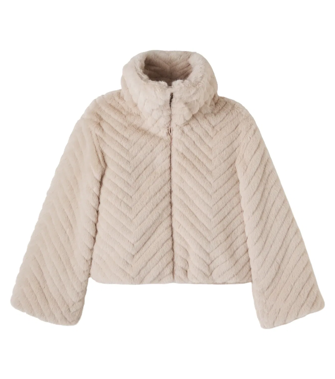 Легкая куртка с наполнителем Eira Moncler Enfant, бежевый
