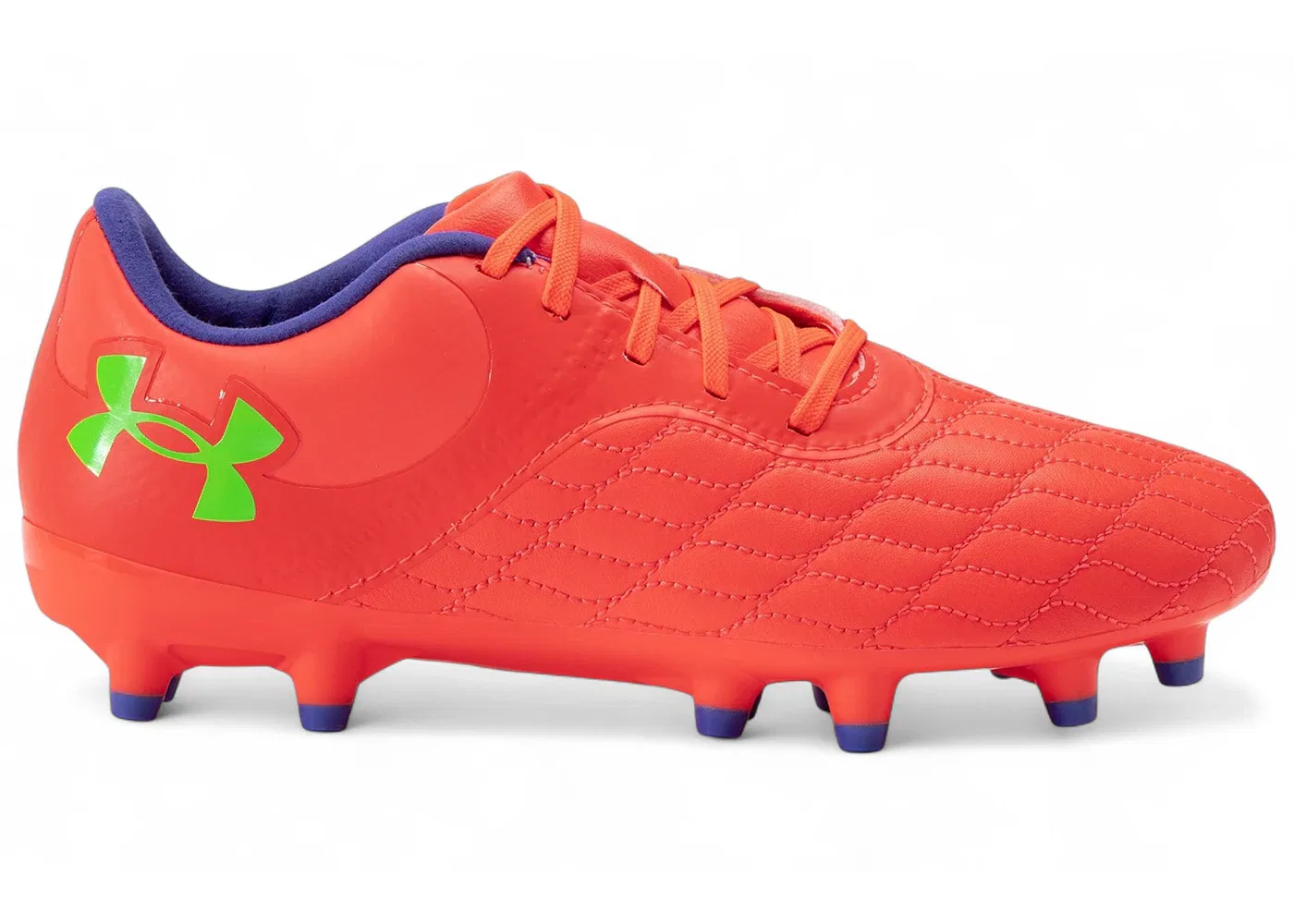 Детские бутсы Magnetico Select JR 3.0 FG Under Armour, Beta/Black/Green Screen