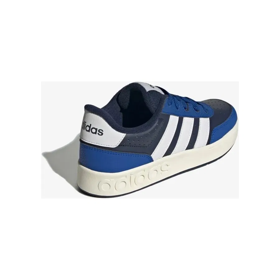 Детские кроссовки с повседневным дизайном Breakbase adidas, Синий — фото 3