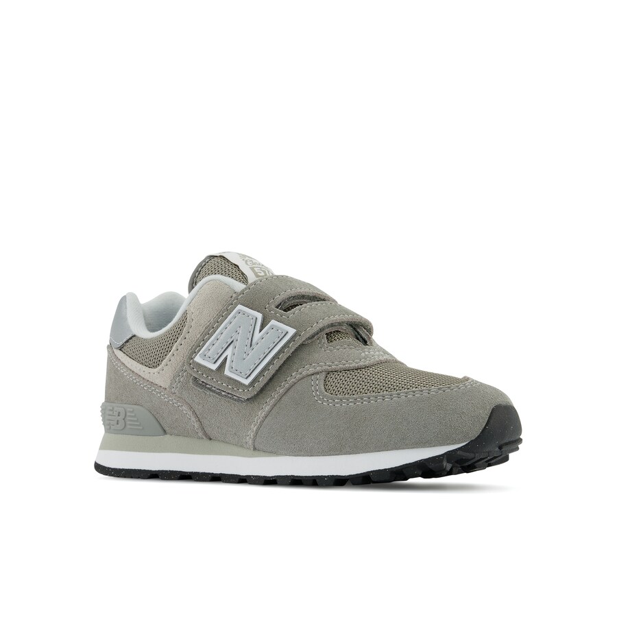 Кроссовки new balance 574, дымчато-серый/светло-серый — фото 4