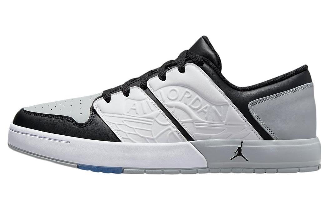 Кроссовки Nike Jordan Nu Retro 1 Low, белый, черный — фото 2