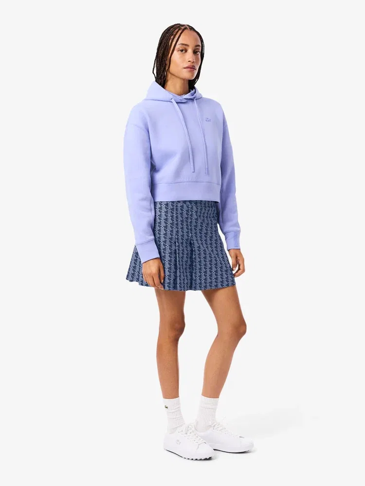 Юбка мини LACOSTE с монограммой, Navy