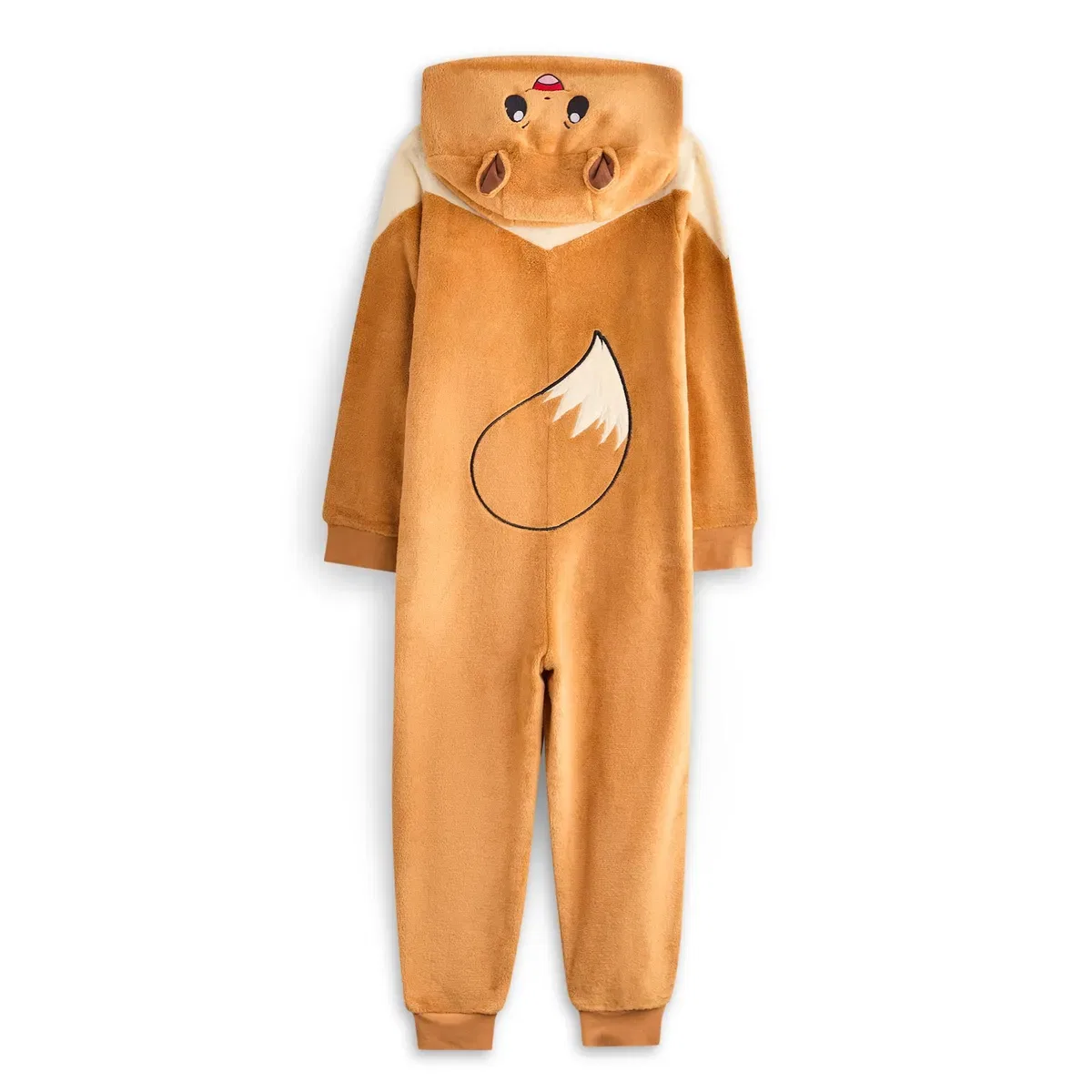 Детский комбинезон-пижама с капюшоном Eevee Pokemon, Brown — фото 2