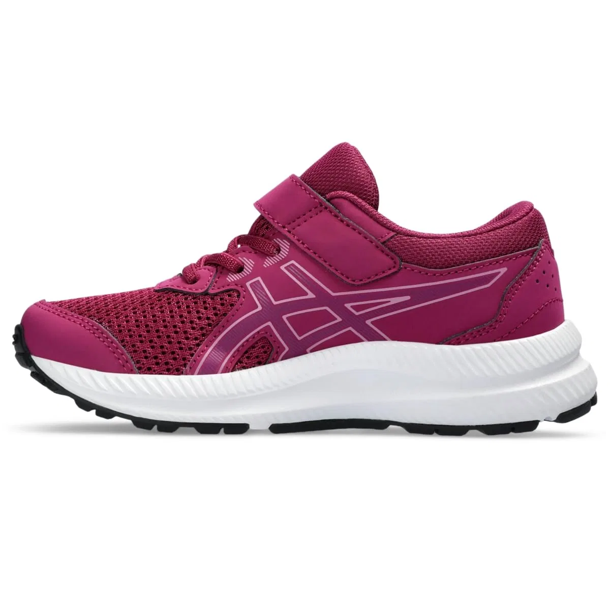 Детские кроссовки для мальчиков с липучками Contend 8 Ps ASICS, Blackberry — фото 4
