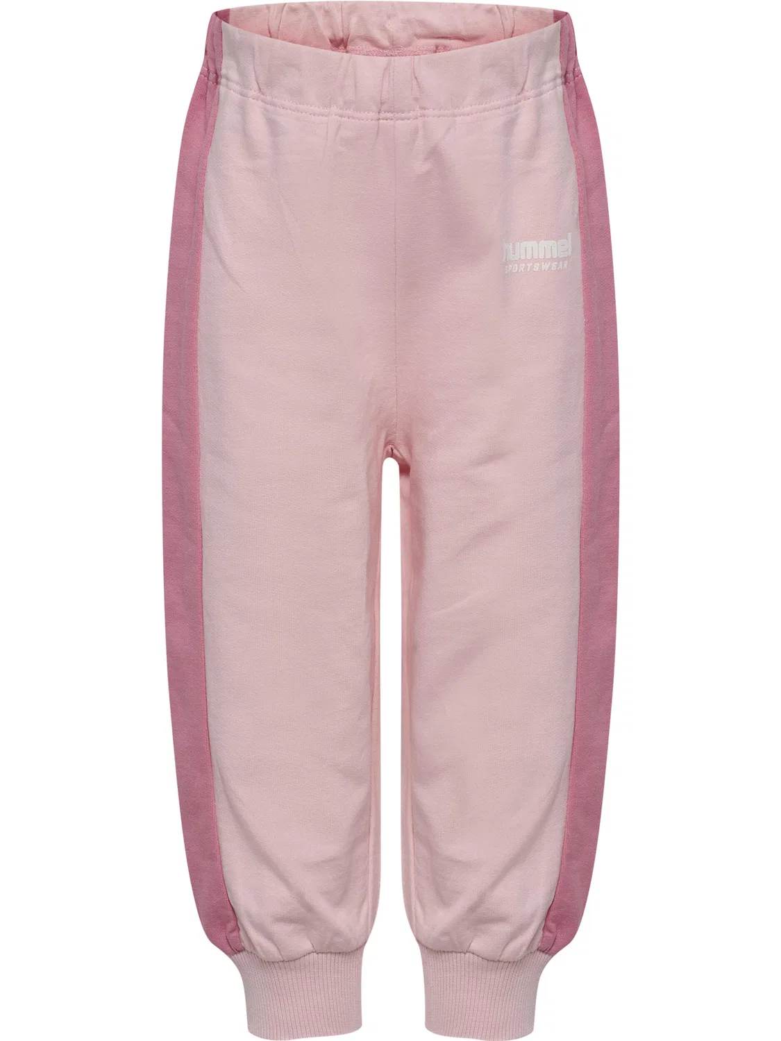 Детские брюки из органического хлопка с регулируемой талией Hmlmini Hummel, Rosa
