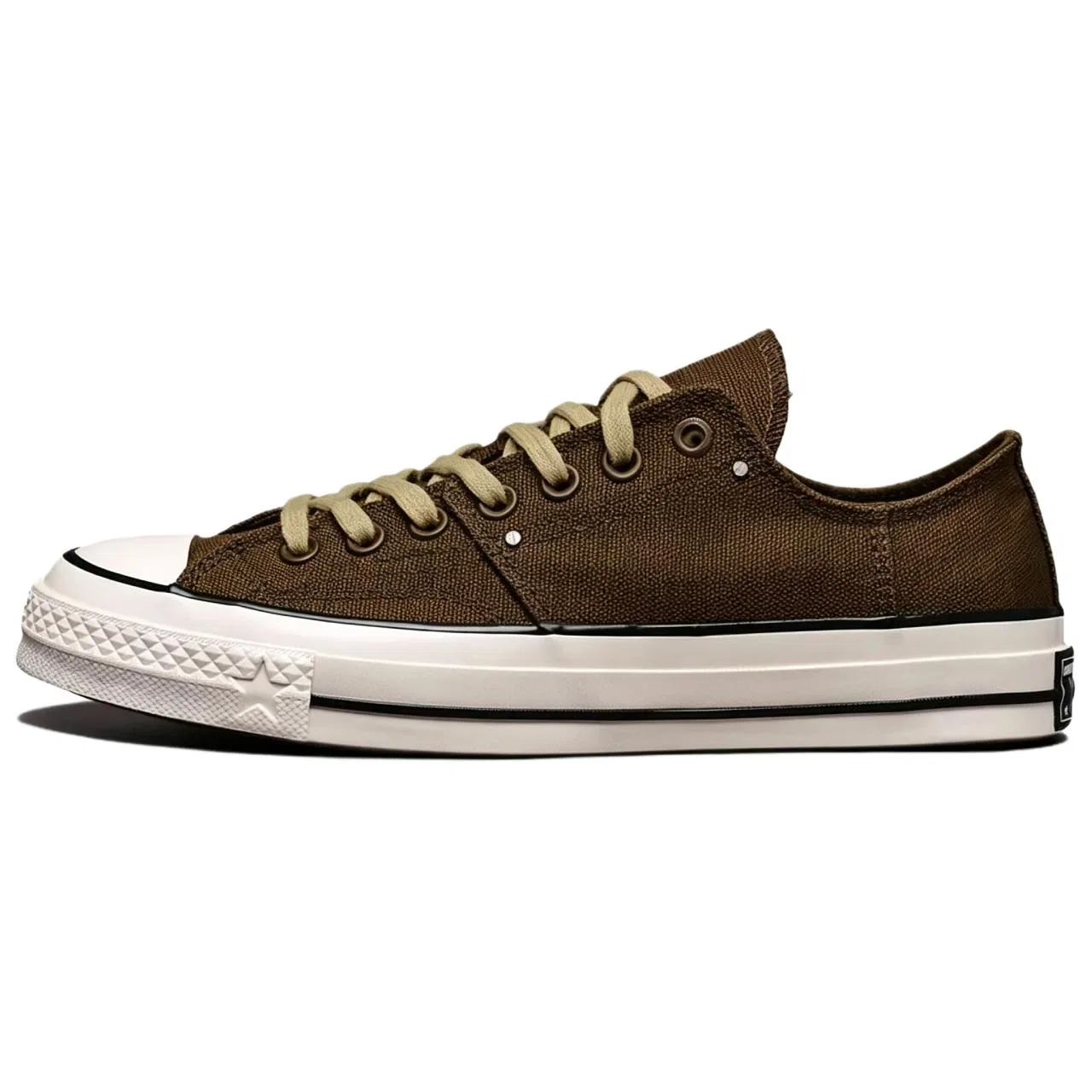 Детские кеды из канваса с принтом, Converse, Brown
