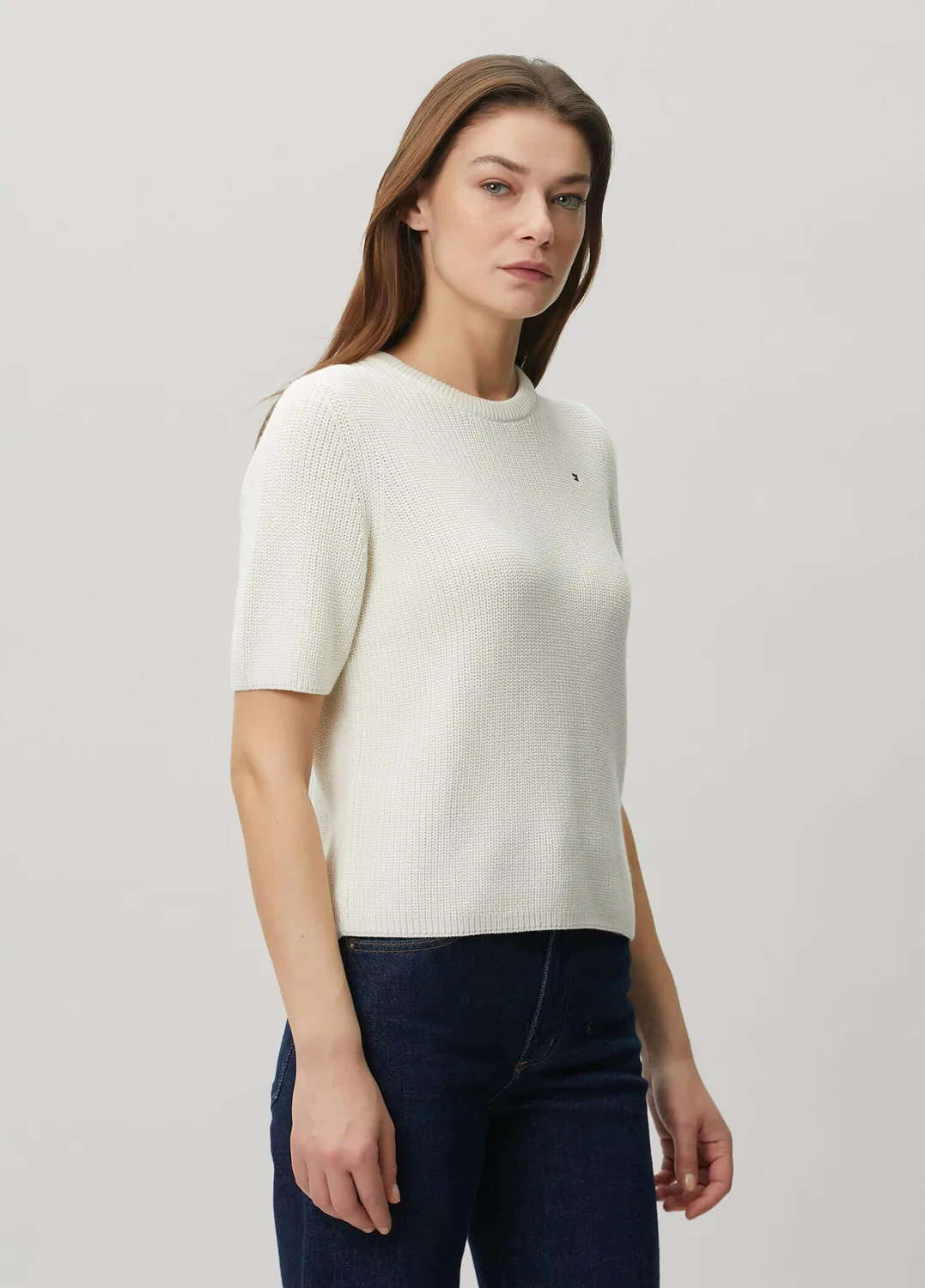 Кардиган Tommy Hilfiger, белый — фото 3